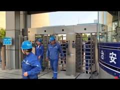 Automatisch voetgangersysteem Hoog beveiligde draaibank Parkeerfaciliteiten Draaiende poort