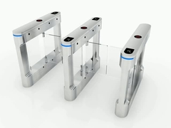 Slim Swing Gate Turnstile Toegangsbeheer Automatische Swing Gates Met Gezichtsherkenning