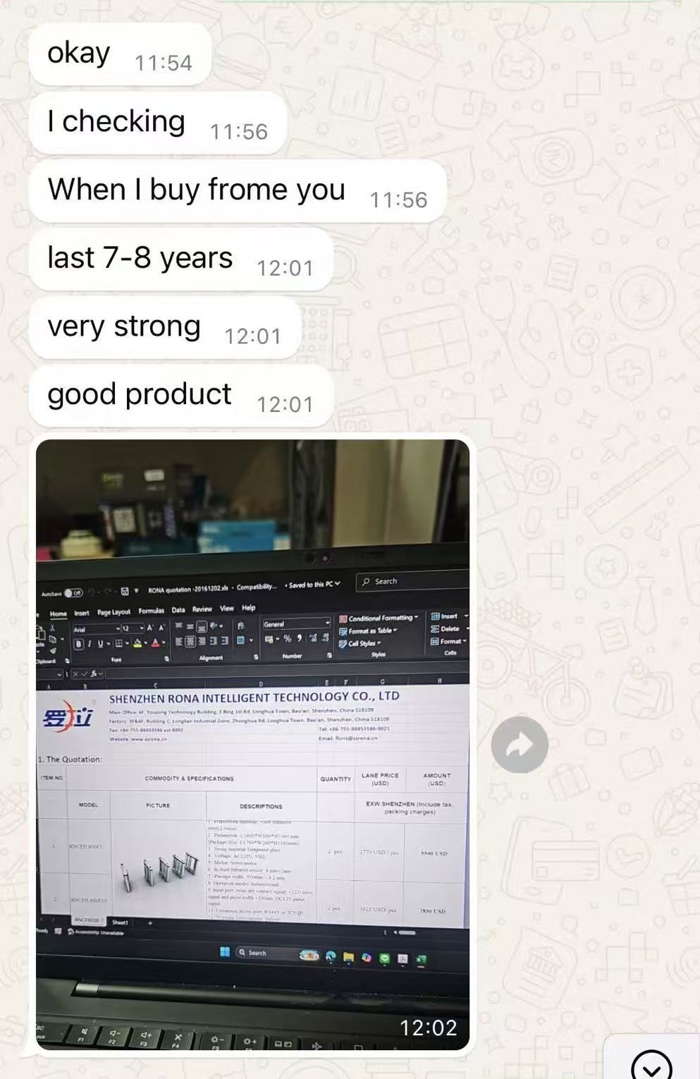 Laatste bedrijfsblogs Klanten geven positieve feedback over de kwaliteit van onze producten