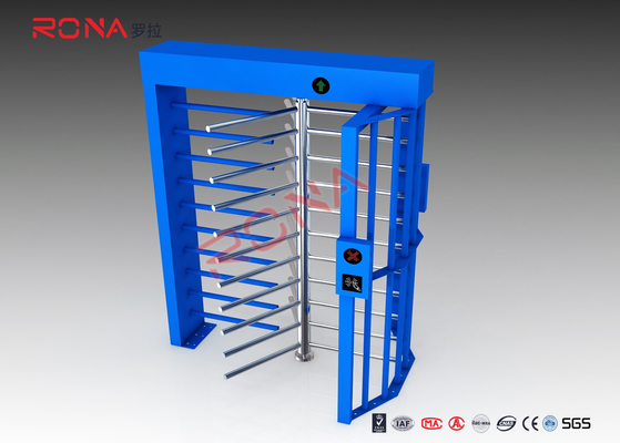 kopen RFID-van het de Vingerafdrukroestvrije staal van Full Height Turnstile van de Kaartlezer de Veiligheidsturnstile Poort online manufacture