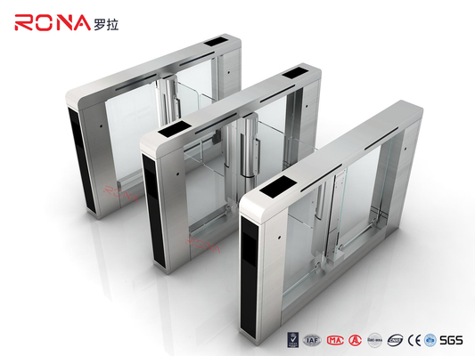 kopen CE luxe snelheidspoort draaistang bi-directionele gemotoriseerde toegangscontrole draaistang online manufacture