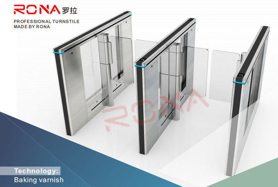 kopen Intelligente automatische swingbarrièrepoort met aluminiummechanisme online manufacture
