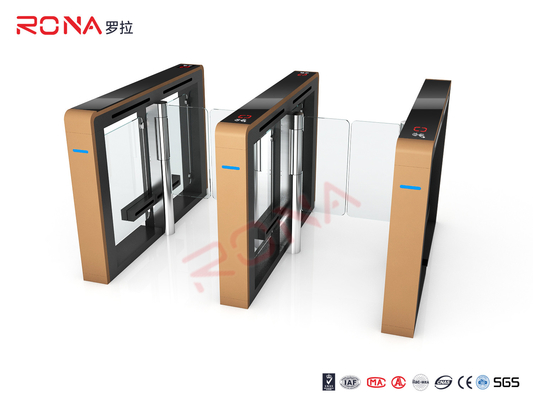 kopen TCP / IP-beveiliging Elektro slot deur swing voetgangers barrière poort turnstyle Fastlane glas online manufacture