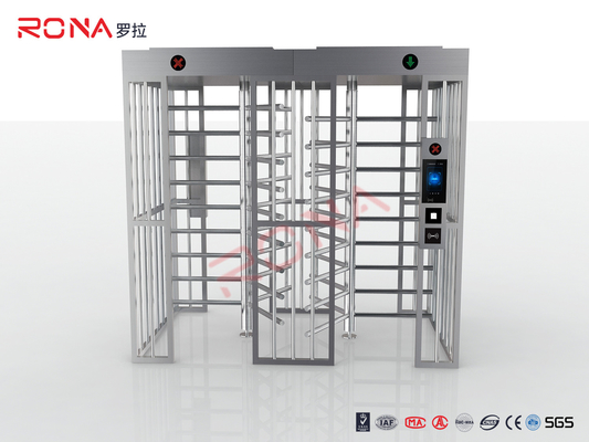 kopen Roestvrij staal full height draaibank RFID kaartlezer vingerafdruk met dubbele kanalen online manufacture