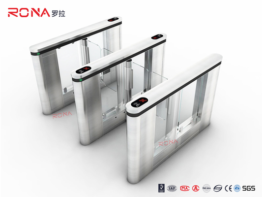 kopen TCP / IP-beveiliging Elektro slot deur swing voetgangers barrière poort turnstyle Fastlane glas online manufacture