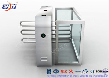 kopen Turnstiles van de de Taillehoogte van de vingerafdruklezer de Poort van Roestvrij staalturnstyle voor Toegangsbeheer online manufacture
