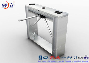 kopen Het Toegangsbeheerturnstiles van de taille Hoge Spoorweg Roestvrij staal Zilveren RFID Lezer online manufacture