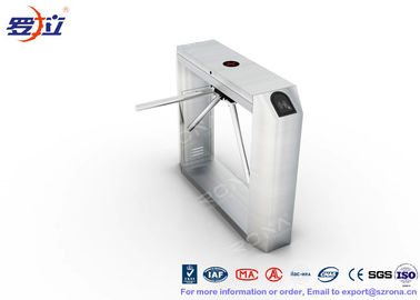 kopen De Driepootturnstile van de vingerafdruklezer Poort, Volledige Automatische 304 Roestvrij staalturnstile online manufacture