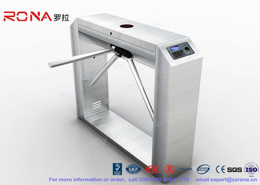 kopen 304 Turnstile van de roestvrij staaldriepoot de Barrièreturnstile van de Poortrfid Klep de Lezer van de Opkomstvingerafdruk online manufacture