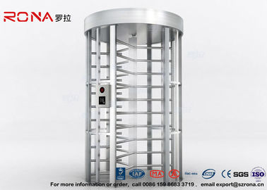 kopen Volledige Hoogteturnstile RFID Turnstiles van het de Vingerafdrukroestvrije staal van de Kaartlezer beveiligen de Poort van de Draaistijl online manufacture