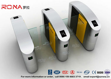 kopen 304 roestvrij staalturnstile van de de Klepbarrière van de Barrièrepoort van de de Poort Glijdende Taille de Hoogteturnstiles met gelijkstroom-Borstelmotor online manufacture