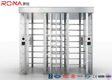 kopen Turnstile van de hoge snelheids de Volledige Hoogte Dubbele Passage AC 220V van het MechanismeToegangsbeheer online manufacture