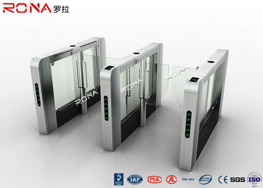 kopen Turnstile van de de Snelheidspoort van de kaartlezer Schommelingstype van de Systeemsteeg Servomotor het Drijven online manufacture