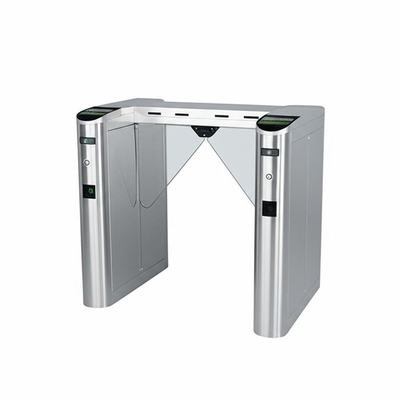 kopen 304 Stainless Steel Swing Gate Turnstile for Smooth Access 6 Pairs of Sensors Pass Speed 30 Person/min online manufacture