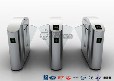 kopen Van de de Steegklep van het hoge snelheidsglas van de de Barrièrepoort Turnstile 304 Roestvrij staal voor Gymnastiek/Metro online manufacture