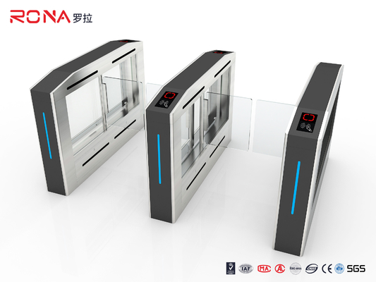 Turnstile van de de Supermarktingang van Ce ISO9001 voor Voetdatatransportbesturing