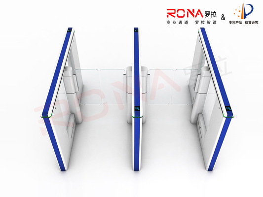 10 paren infrarood sensoren 304 Vast staal snelheidspoort draaistang voor bibliotheek