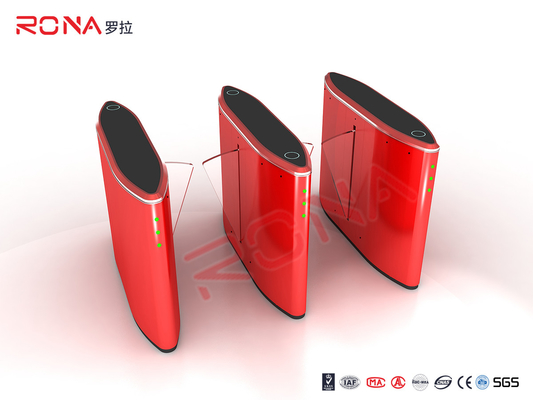 DC24V Brushless de Barrièrepoort 550mm van de Motorklep Rood/Blauwe Passagebreedte/Grey Painted