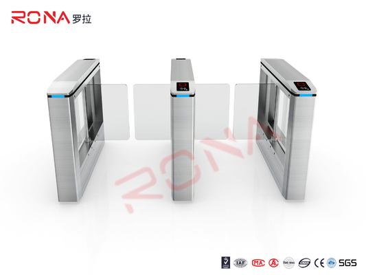 RFID-ingang Palmprint Swing Gate-draaier met automatische muntkaartverzamelaar