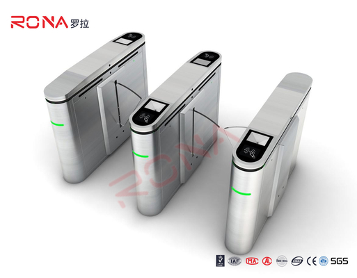 Flap Barrier Gate Fingerprint Reader Draaibaar Barrier Gate Acryl Flap Barrier Draaibaar