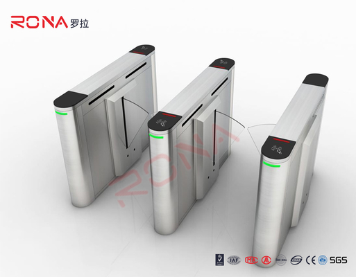 Stadions Vingerafdruk Optische draaibank Flap Barrier Poort Ingang Draaibank Swing Barrier Gepoetst