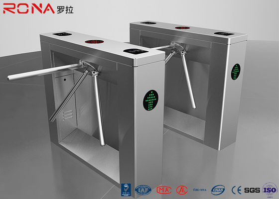 Turnstile van de veiligheidsdriepoot PoortToegangsbeheer AC220V met RFID-Kaartlezer