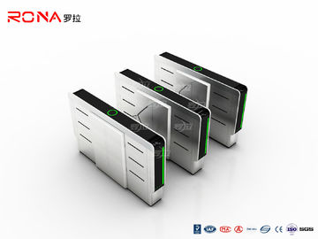 Acryl van de Poortic van de Klepbarrière van de de Kaartvingerafdruk Voet het Bureauveiligheidssysteem