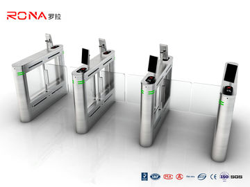 SUS304 acrylturnstile van de de Barrièrepoort IP54 DC24V van de Glasschommeling Barrièrepoort
