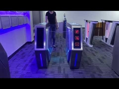 2 Baans Flap Barrier Toegangspoort Met Ticketbeheersysteem Met Licht In Bioscoop