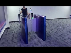 304 Roestvrijstalen Flap Barrier Gate Veiligheid Flap Turnstile Toegangscontrolesysteem