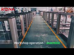 Draaibaar deur Draaibaar toegangscontrolesysteem Arm Swing Barrier Gates For Bank