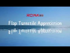 Tourniquet Klepbarrièrepoort Barcodescanner Elektronisch 304 roestvrij staalmateriaal