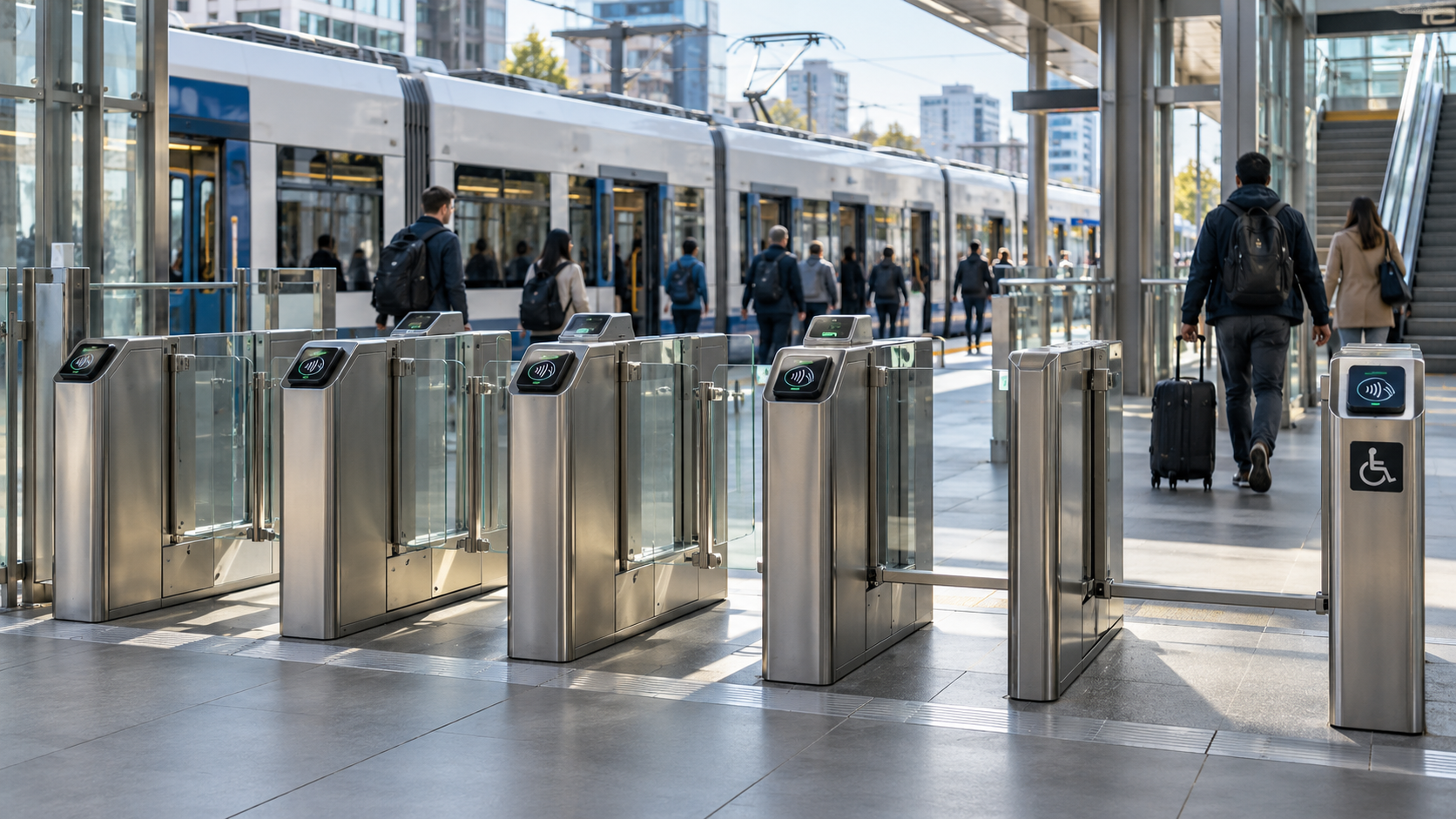 Laatste bedrijfsblogs Seattle Light Rail Fare Gate Pilot Signals New Priorities for Transit Turnstile Specifications
