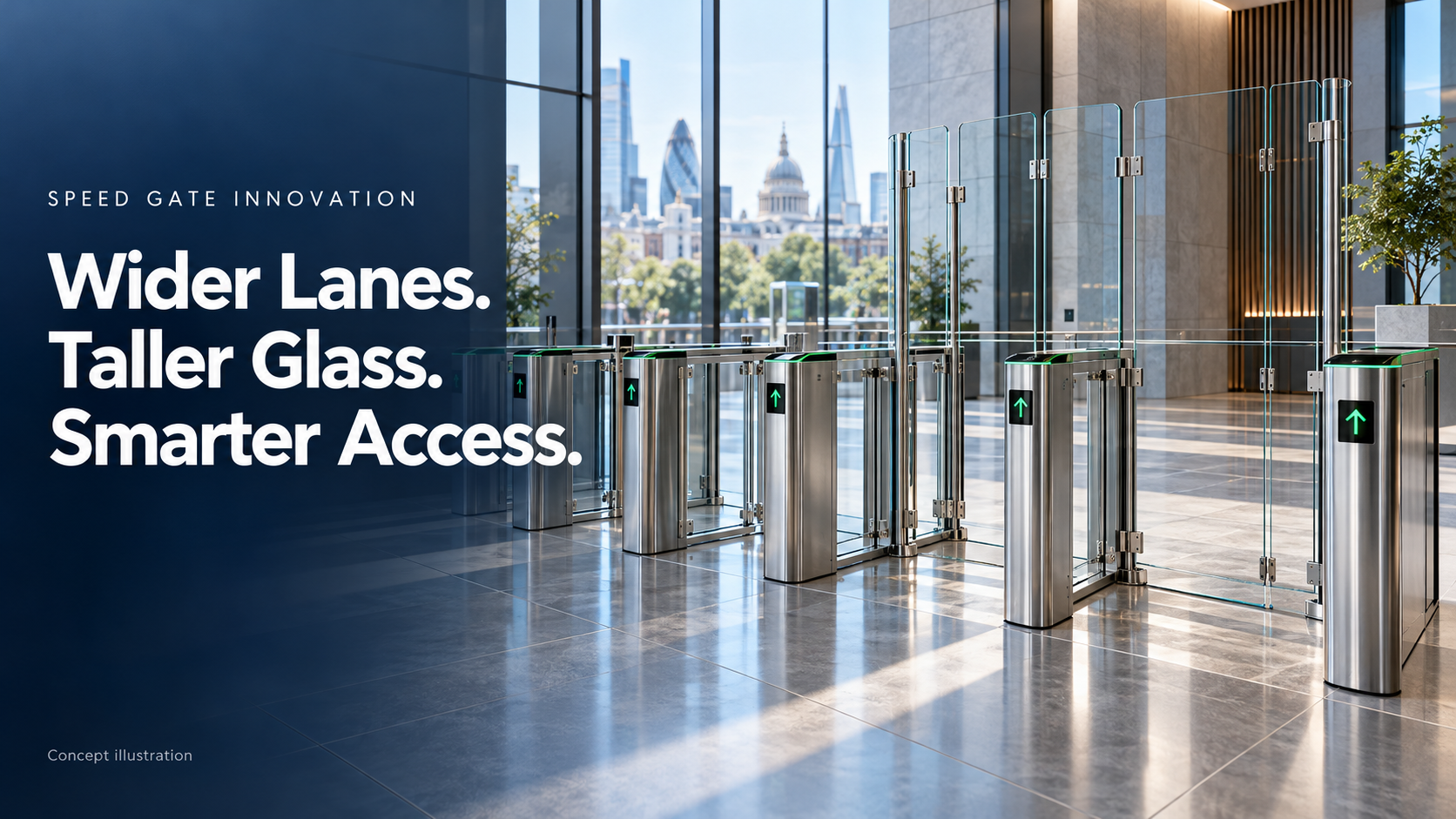 Laatste bedrijfsblogs International Security Expo 2026 Highlights Three Speed Gate Trends: Wide Lanes, Tall Glass, Legacy Retrofit