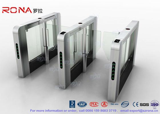 Van de de Servomotorsnelheid van gelijkstroom de Poortturnstile Voetbarrière 600mm1200mm Passagebreedte