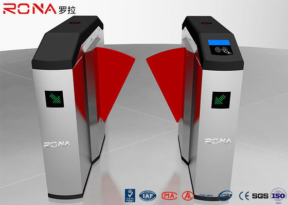 Rode Zachte Turnstile van het de PoortToegangsbeheer van de Klepbarrière Enige/Bi Richting