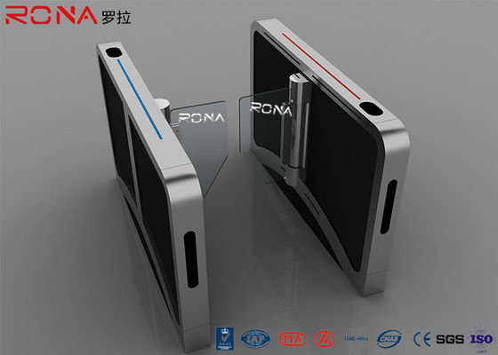 Voet de Poortturnstile AC220V 200w 500~1050mm van de Controlesnelheid Passagebreedte